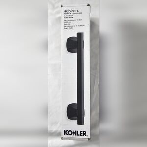 Brand New Kohler K-R27240-BL Rubicon 9 In. Grab Bar In Matte Black